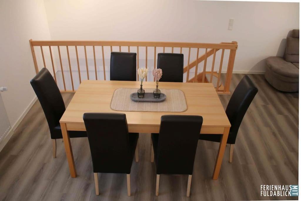 Ferienhaus Fuldablick Ротенбург ан дер Фулда Екстериор снимка